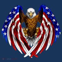American Flag Eagle T-Shirt thumb 7