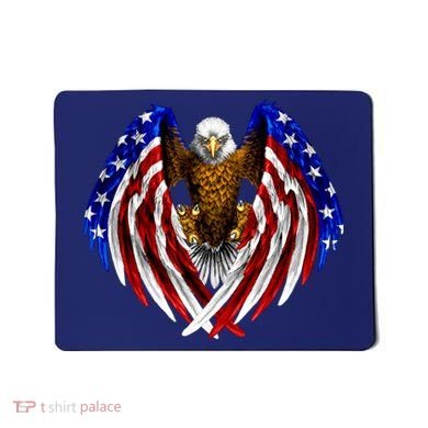 American Flag Eagle Mousepad