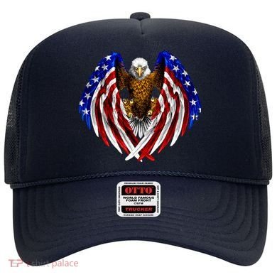 American Flag Eagle Hat