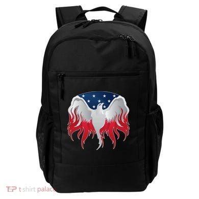 American Flag Eagle USA Illustration Backpack