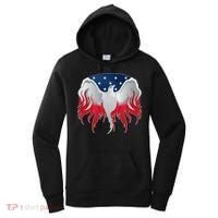 American Flag Eagle USA Illustration Women's Hoodie thumb 0