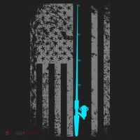 American Flag Fishing Pole Tumbler thumb 3