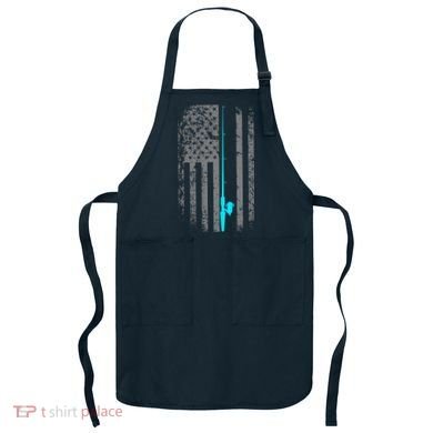 American Flag Fishing Pole Apron