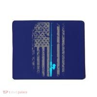 American Flag Fishing Pole Mousepad thumb 0