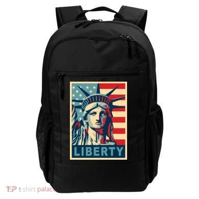 American Flag Statue Of Liberty Backpack