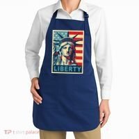 American Flag Statue Of Liberty Apron thumb 2