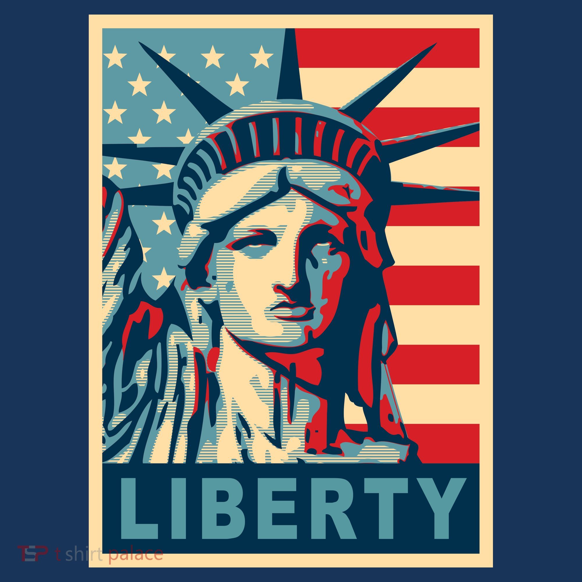 American Flag Statue Of Liberty Toddler Hoodie