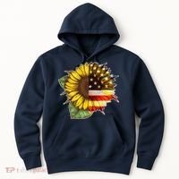 American Flag Sunflower Hoodie thumb 0