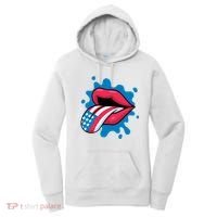 American Flag Tongue Women's Hoodie thumb 0