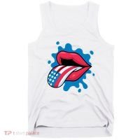 American Flag Tongue Tank Top thumb 0