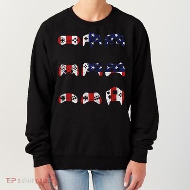 American Gamer Mash Up Controllers Women's Sweatshirt
