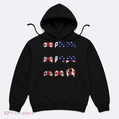 American Gamer Mash Up Controllers Hoodie