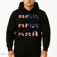American Gamer Mash Up Controllers Hoodie thumb 2