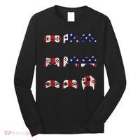 American Gamer Mash Up Controllers Long Sleeve Shirt thumb 0