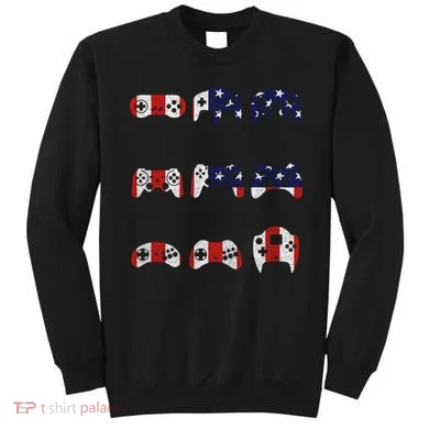 American Gamer Mash Up Controllers Sweatshirt