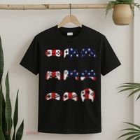 American Gamer Mash Up Controllers T-Shirt thumb 2
