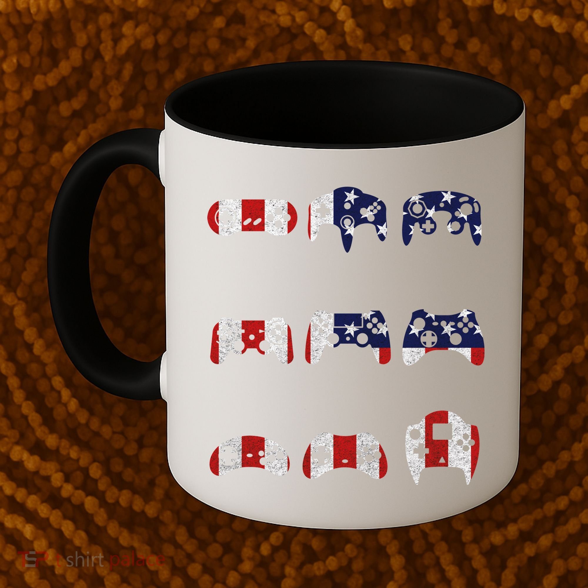American Gamer Mash Up Controllers Coffee Mug