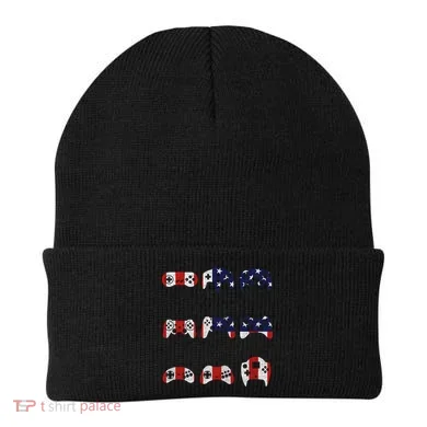 American Gamer Mash Up Controllers Beanie
