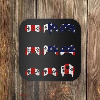 American Gamer Mash Up Controllers Coaster