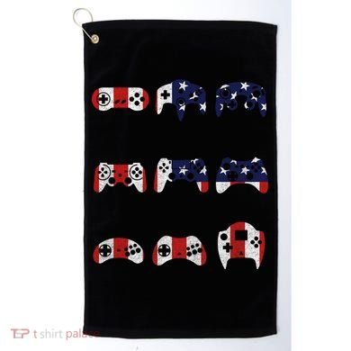 American Gamer Mash Up Controllers Golf Towel