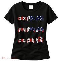 American Gamer Mash Up Controllers Women's T-Shirt thumb 0
