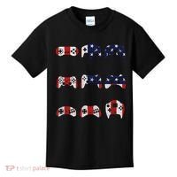 American Gamer Mash Up Controllers Kids T-Shirt thumb 0