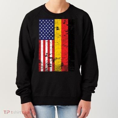 American German Flag Women's Sweatshirt