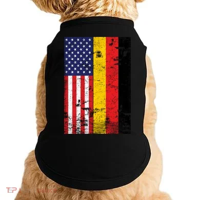 American German Flag Doggie Tank