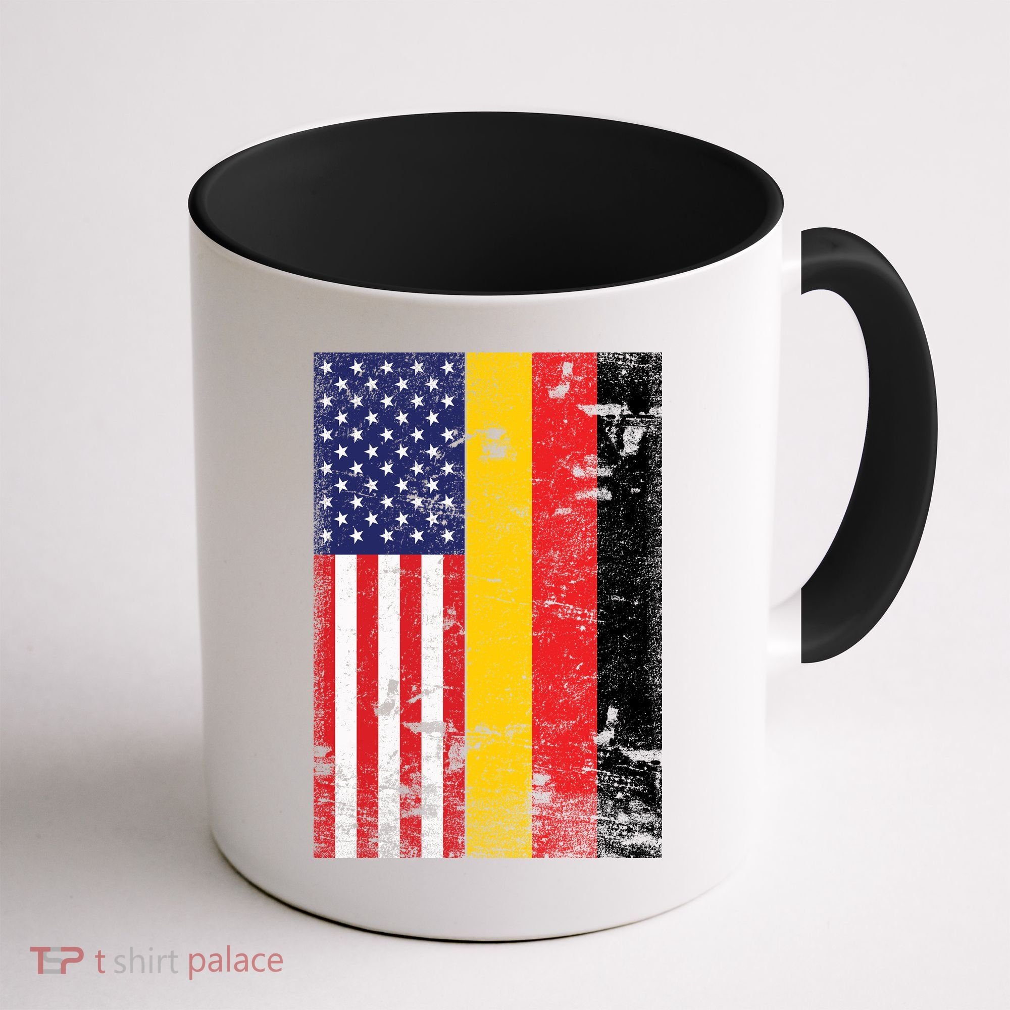 American German Flag Coffee Mug