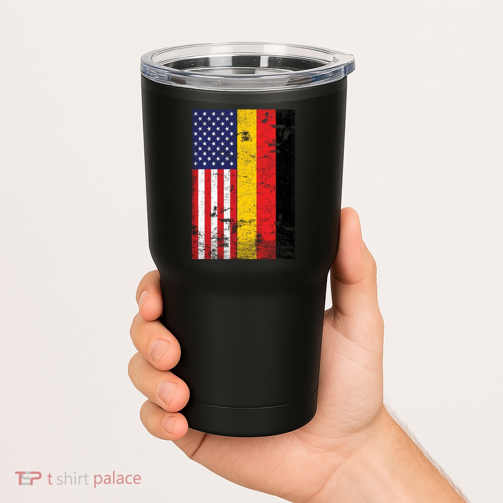 American German Flag Tumbler