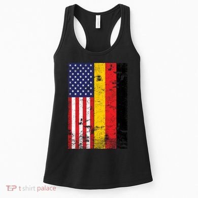 American German Flag Women's Tank Top