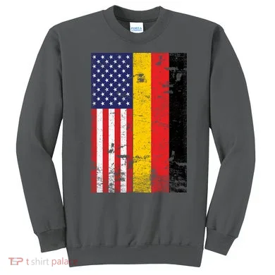 American German Flag Sweatshirt