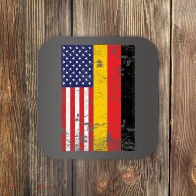 American German Flag Coaster
