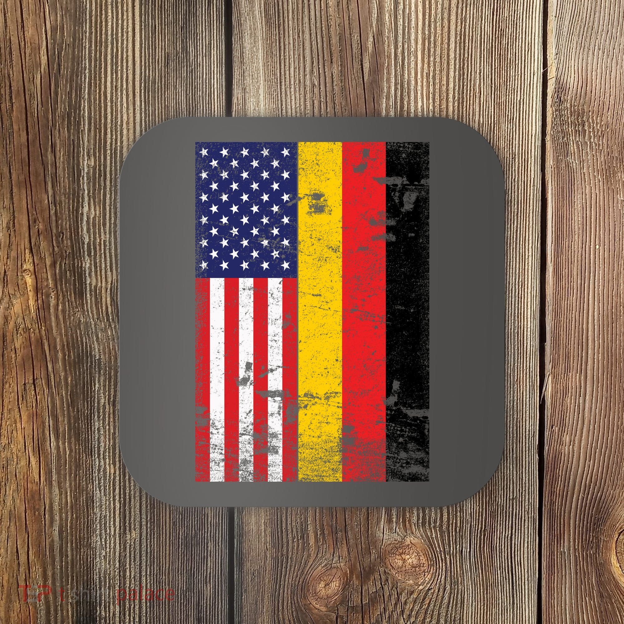 American German Flag Coaster