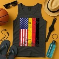 American German Flag Tank Top thumb 4