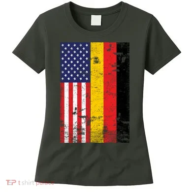 American German Flag Women's T-Shirt