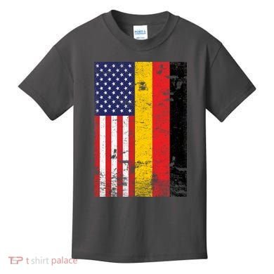 American German Flag Kids T-Shirt
