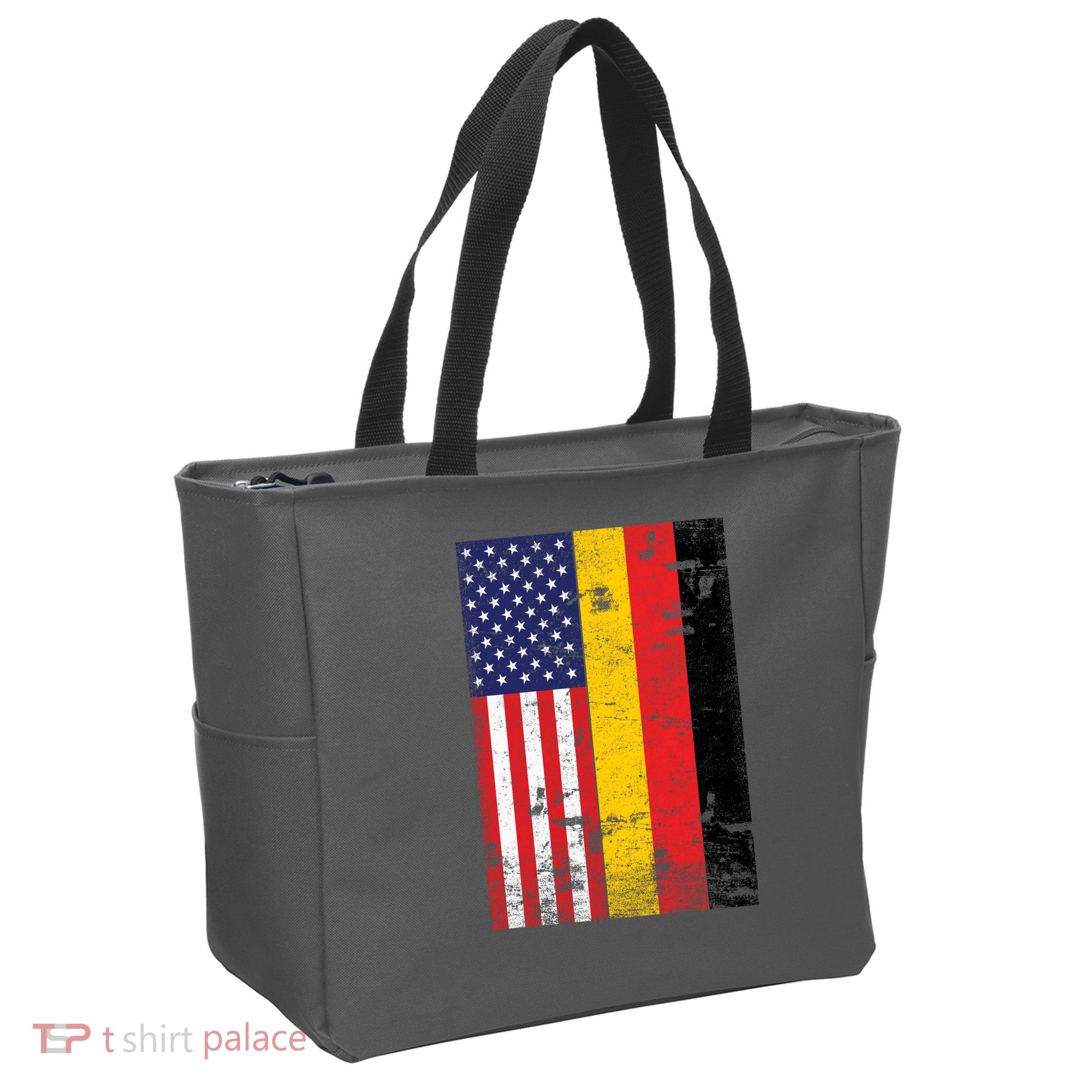 American German Flag Tote Bag