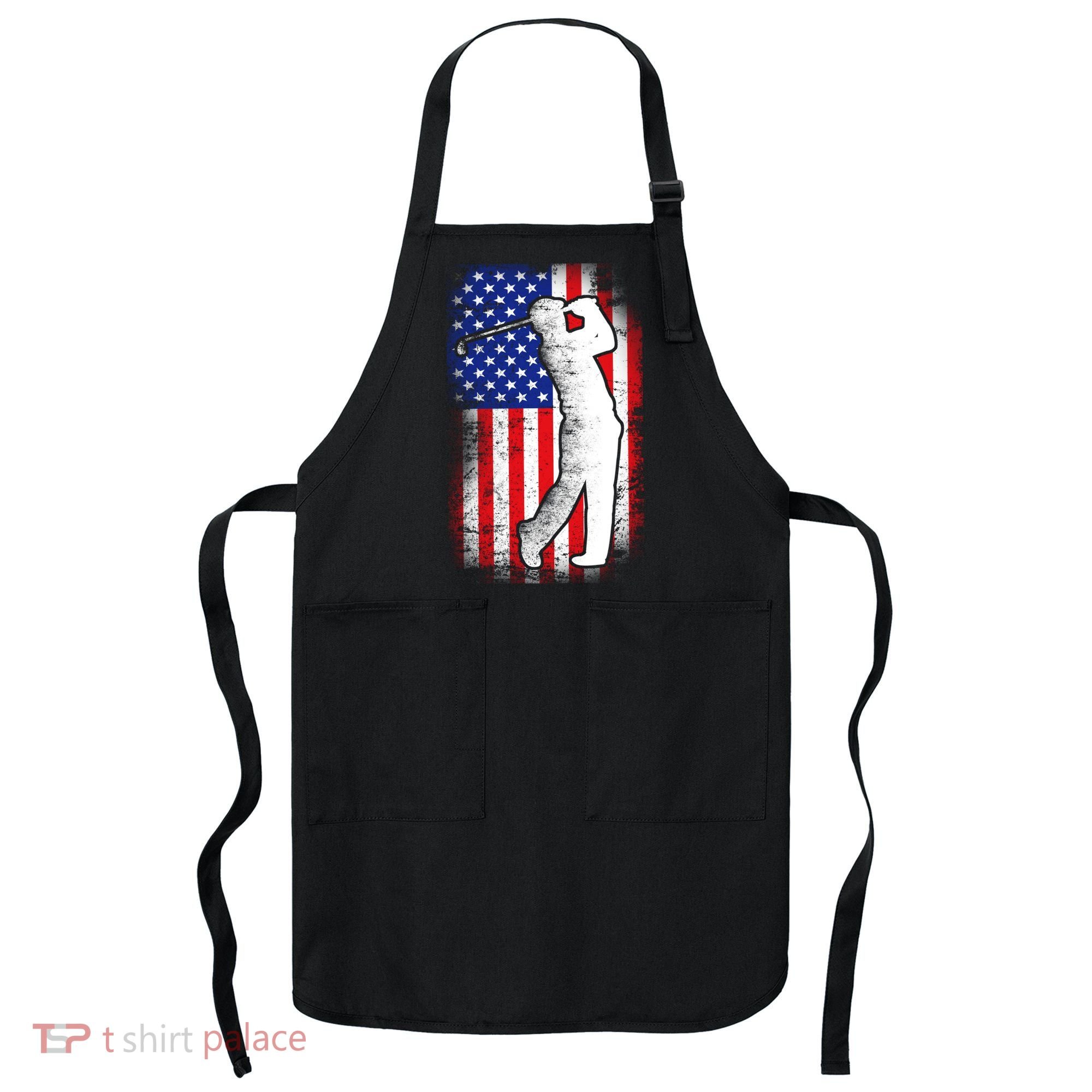 American Golf Flag Apron