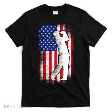 American Golf Flag T-Shirt