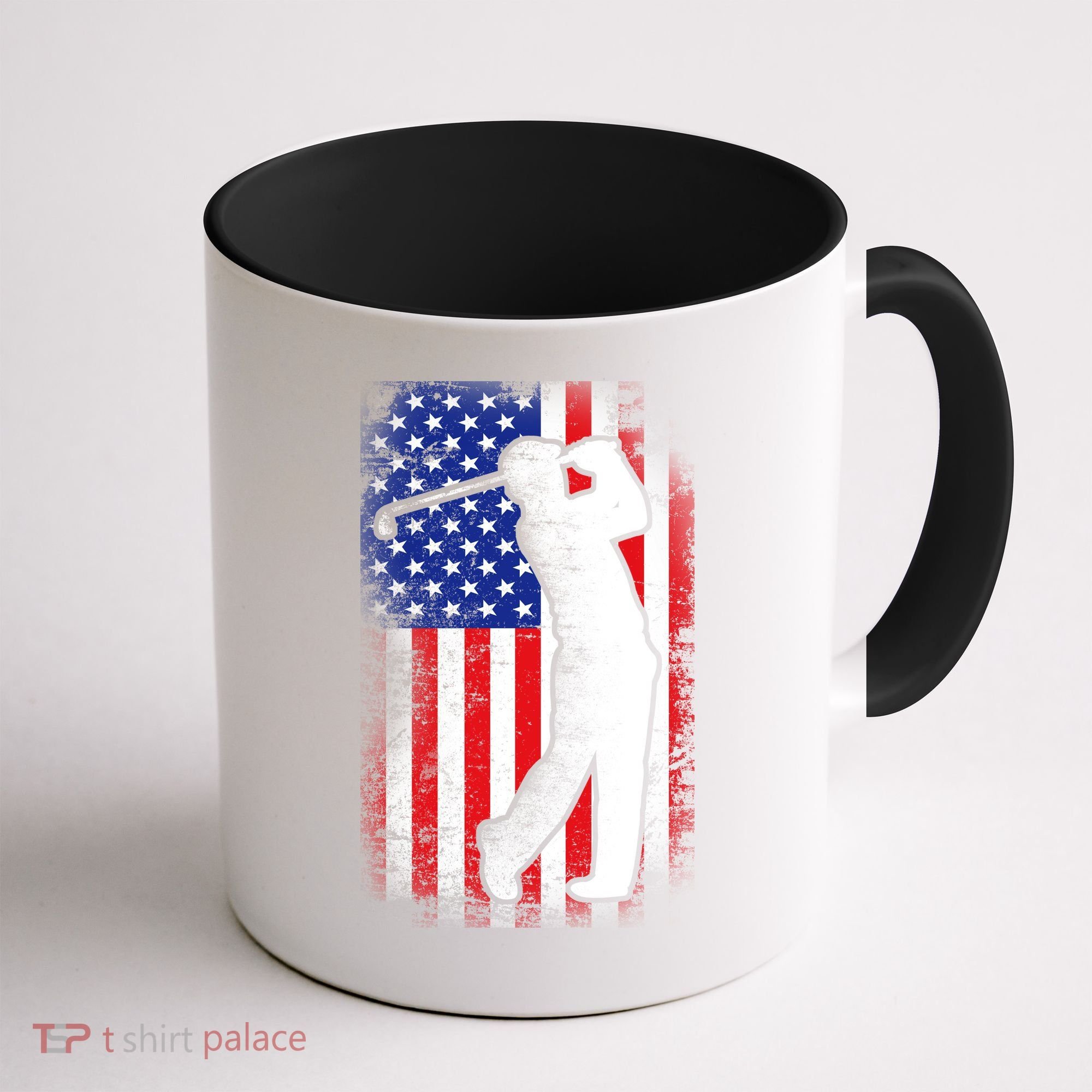 American Golf Flag Coffee Mug