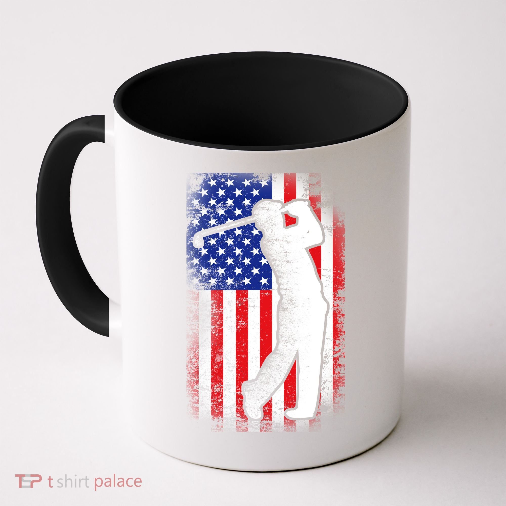 American Golf Flag Coffee Mug