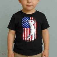 American Golf Flag Toddler T-Shirt thumb 2