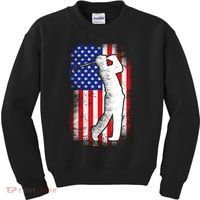 American Golf Flag Kids Sweatshirt thumb 0