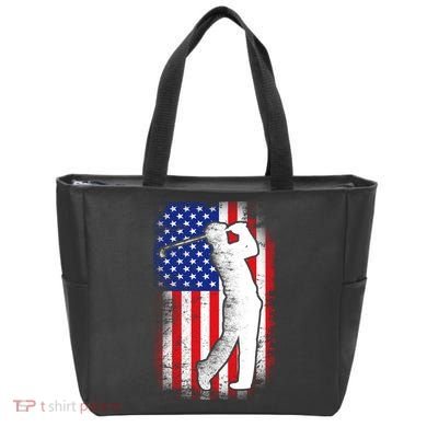 American Golf Flag Tote Bag