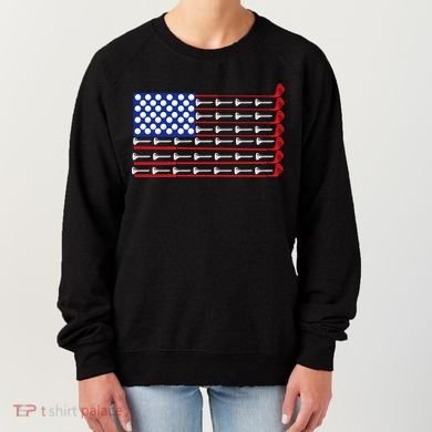American Golf USA Flag Women's Sweatshirt