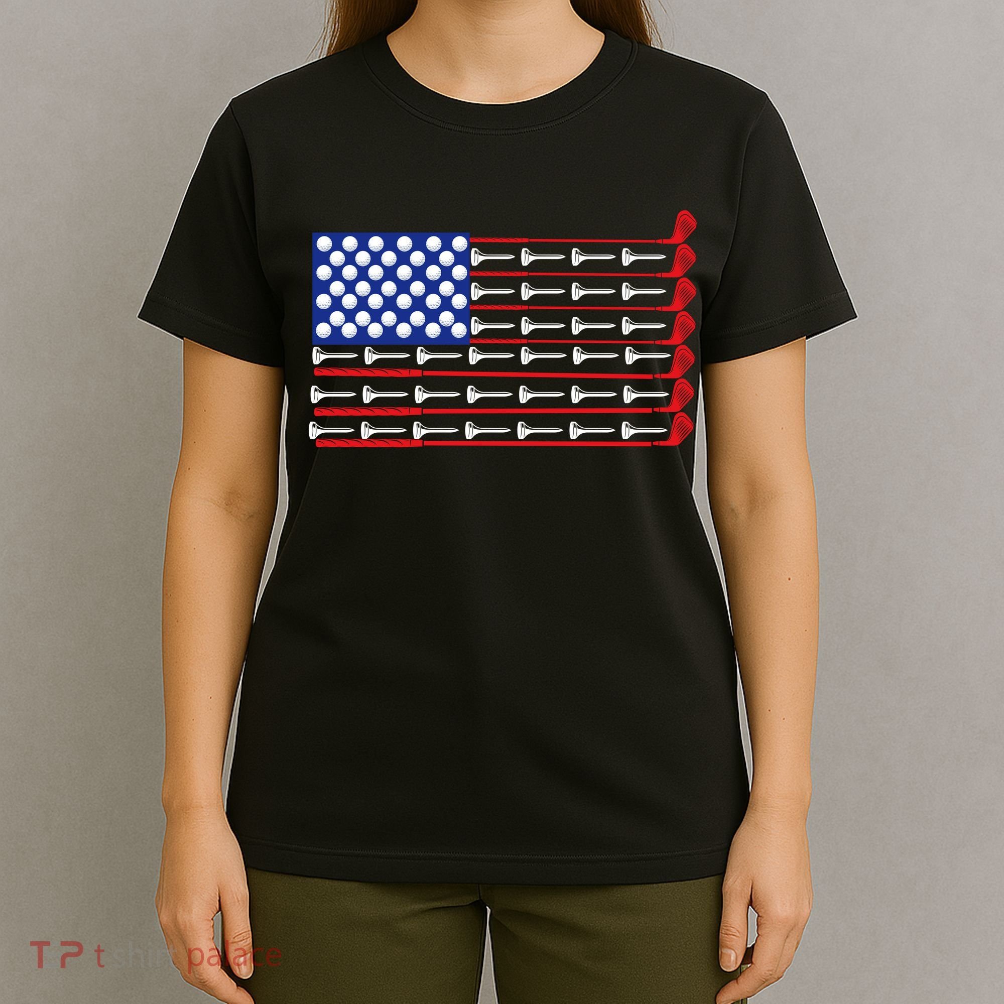 American Golf USA Flag T-Shirt