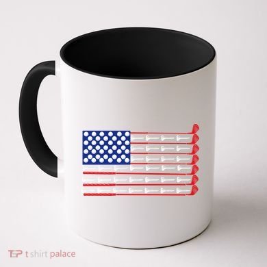 American Golf USA Flag Coffee Mug