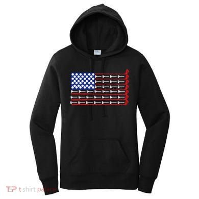 American Golf USA Flag Women's Hoodie