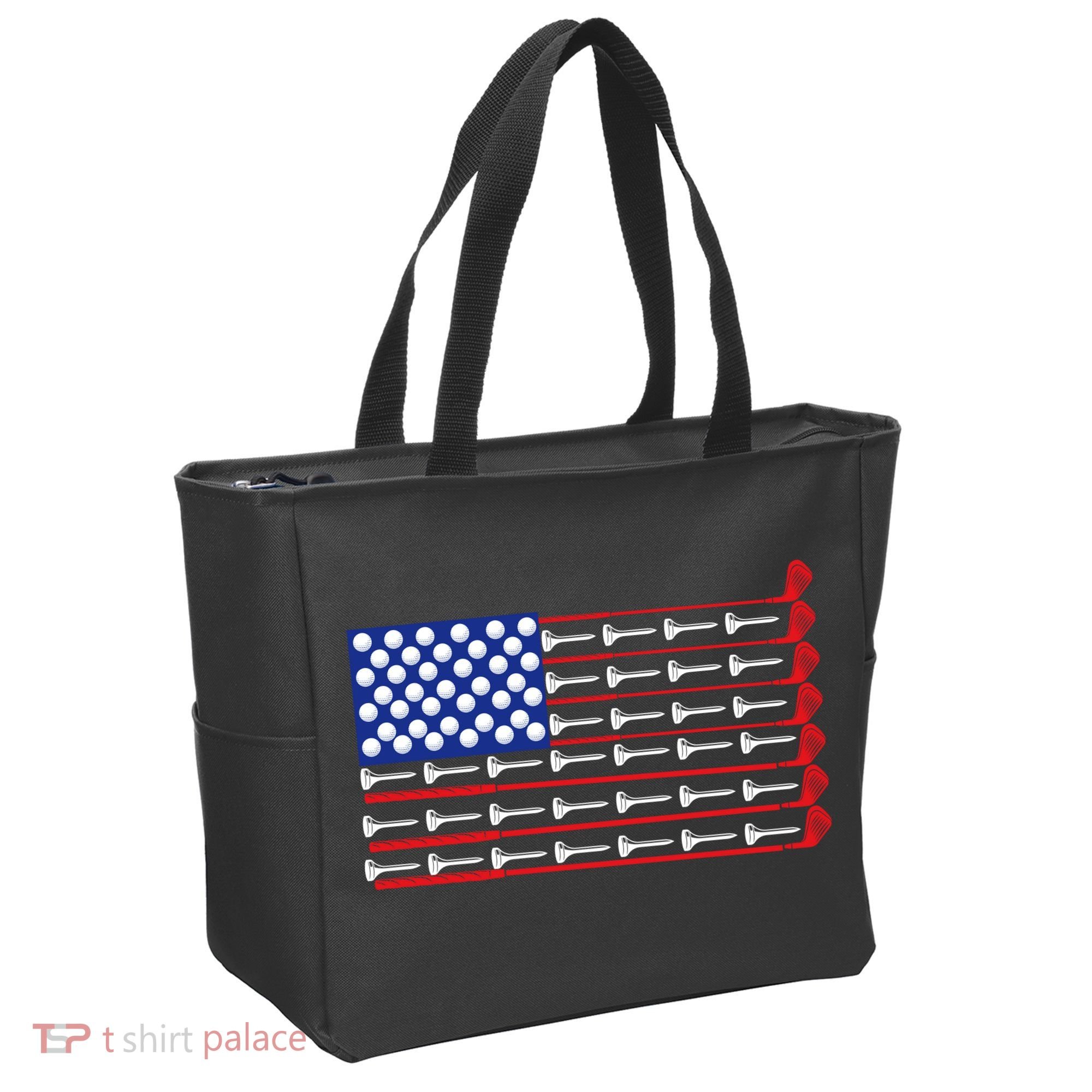 American Golf USA Flag Tote Bag